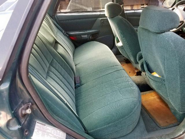 1FALP52U1SG314424 - 1995 FORD TAURUS GL GREEN photo 6