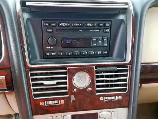 5LMEU68H95ZJ01282 - 2005 LINCOLN AVIATOR Qara foto 9