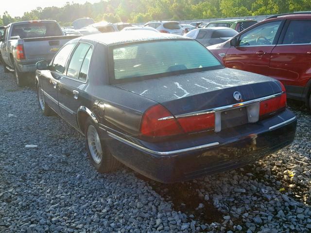 2MEFM75W2YX690382 - 2000 MERCURY GRAND MARQ BLUE photo 3