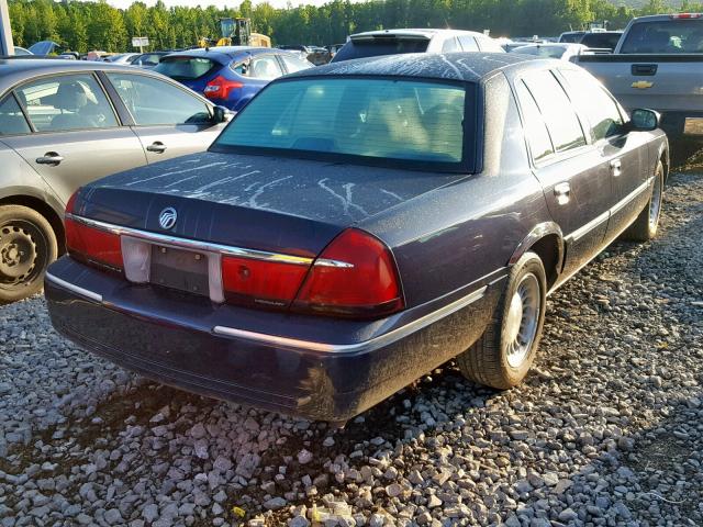 2MEFM75W2YX690382 - 2000 MERCURY GRAND MARQ BLUE photo 4