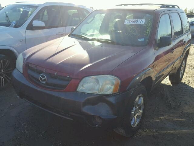 4F2CZ061X4KM03951 - 2004 MAZDA TRIBUTE ES 红色 照片 2