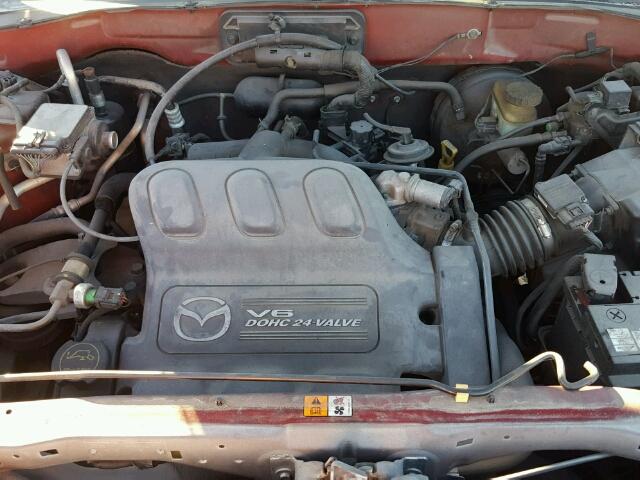 4F2CZ061X4KM03951 - 2004 MAZDA TRIBUTE ES 红色 照片 7