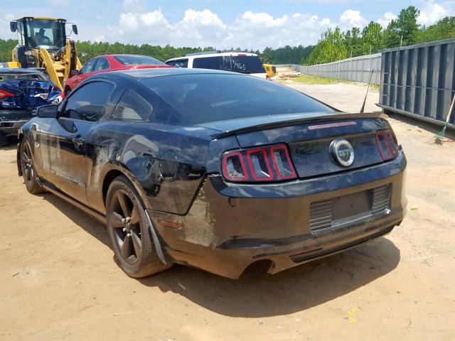 1ZVBP8CF3D5275502 - 2013 FORD MUSTANG GT BLACK photo 3