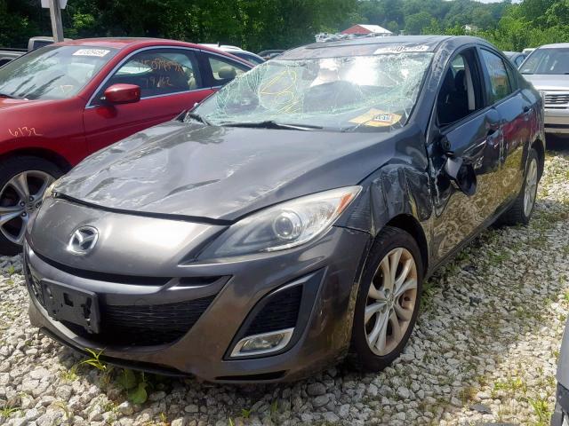 JM1BL1U63B1357626 - 2011 MAZDA 3 S GRAY photo 2