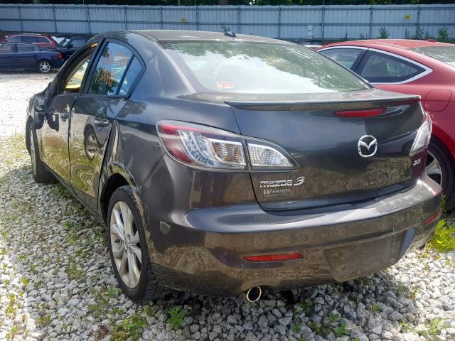 JM1BL1U63B1357626 - 2011 MAZDA 3 S GRAY photo 3