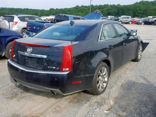 1G6DT57V490145100 - 2009 CADILLAC CTS HI FEA BLACK photo 4