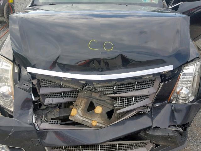 1G6DT57V490145100 - 2009 CADILLAC CTS HI FEA BLACK photo 7