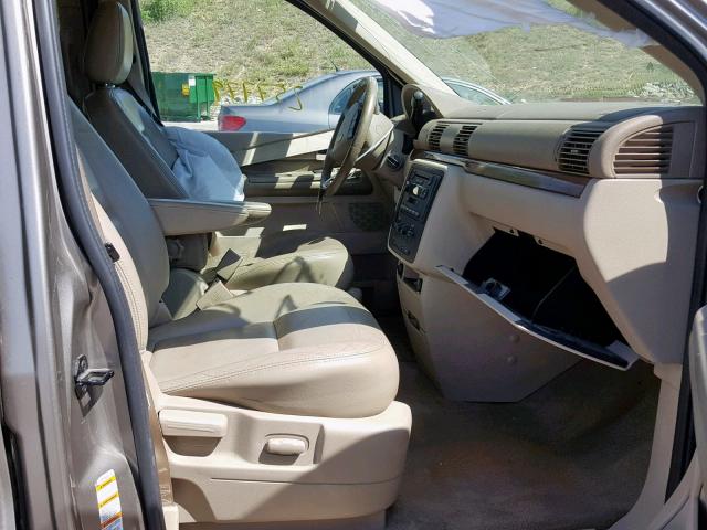 2FMDA52264BA48970 - 2004 FORD FREESTAR S TAN photo 5