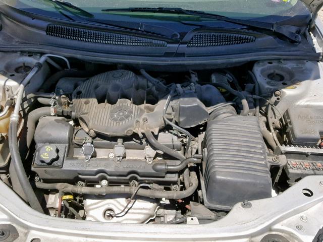 1B3AL46T46N228598 - 2006 DODGE STRATUS SX SILVER photo 7