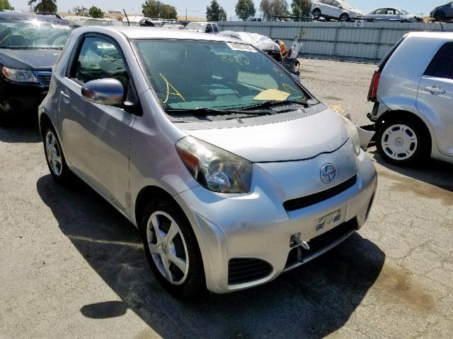 JTNJJXB04CJ014839 - 2012 TOYOTA SCION IQ SILVER photo 1