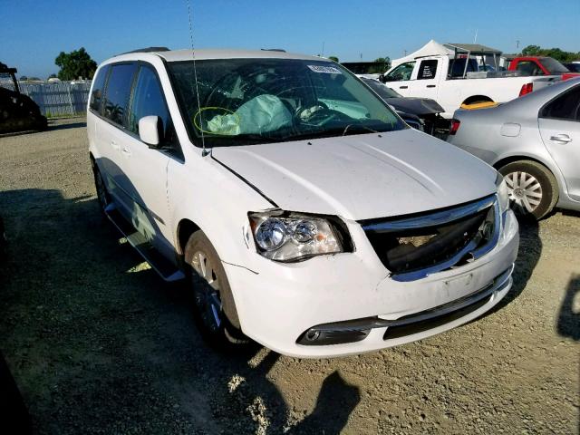 2C4RC1BG5ER247882 - 2014 CHRYSLER TOWN & COU WHITE photo 1