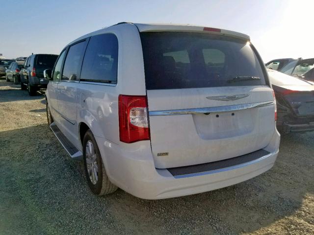 2C4RC1BG5ER247882 - 2014 CHRYSLER TOWN & COU WHITE photo 3