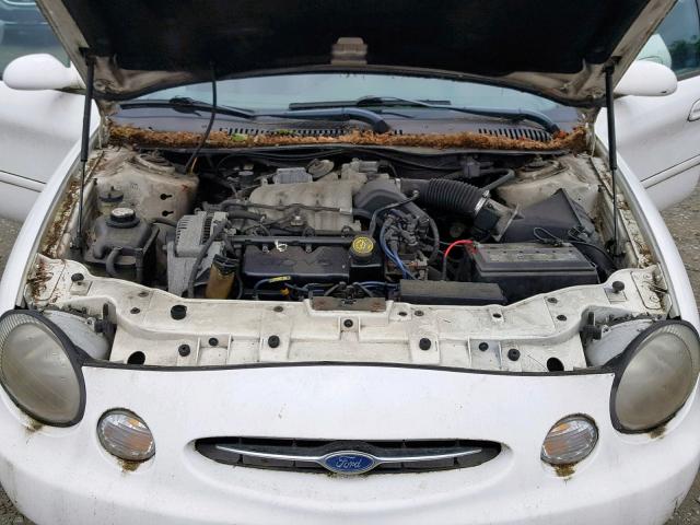 1FAFP52U0WA161346 - 1998 FORD TAURUS LX WHITE photo 7