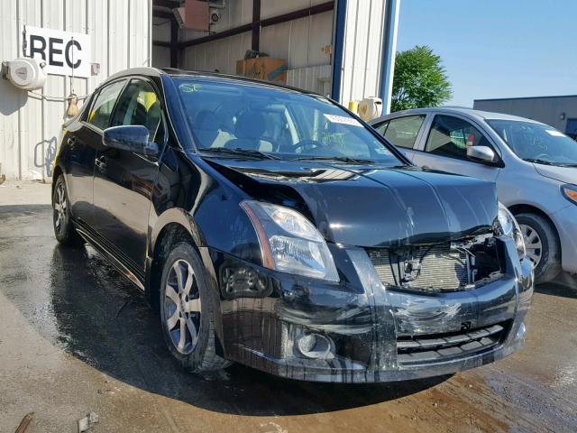 3N1AB6APXCL693831 - 2012 NISSAN SENTRA 2.0 BLACK photo 1