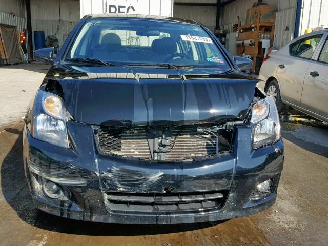 3N1AB6APXCL693831 - 2012 NISSAN SENTRA 2.0 BLACK photo 9