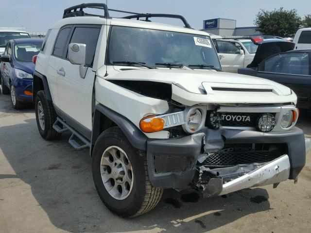 JTEBU4BFXBK113012 - 2011 TOYOTA FJ CRUISER WHITE photo 1