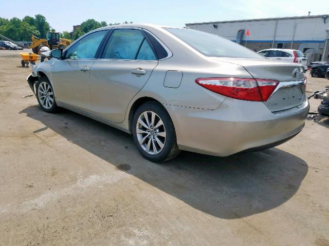 4T1BD1FK8FU157087 - 2015 TOYOTA CAMRY HYBR TAN photo 3