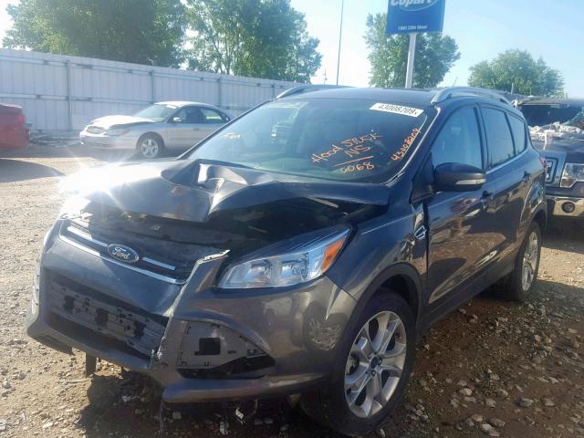 1FMCU9JXXGUA00068 - 2016 FORD ESCAPE TIT GRAY photo 2