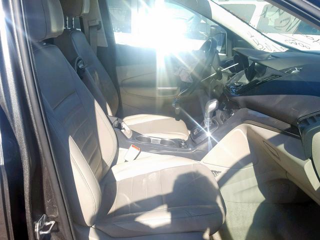 1FMCU9JXXGUA00068 - 2016 FORD ESCAPE TIT GRAY photo 5