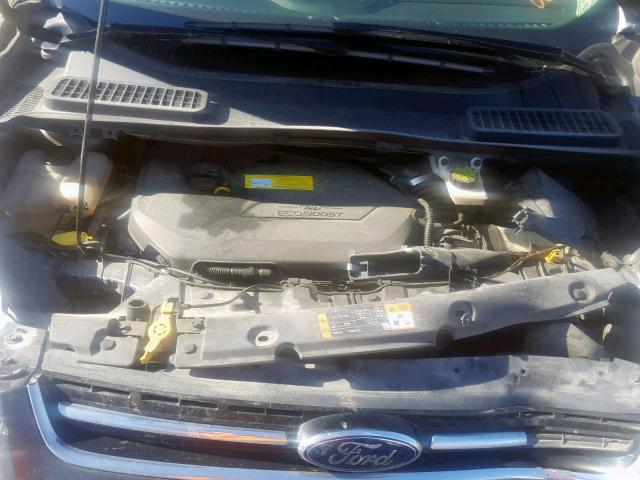 1FMCU9JXXGUA00068 - 2016 FORD ESCAPE TIT GRAY photo 7