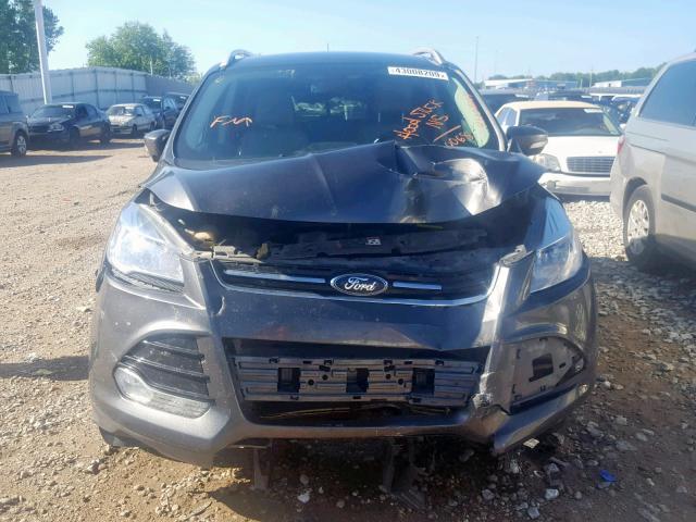 1FMCU9JXXGUA00068 - 2016 FORD ESCAPE TIT GRAY photo 9