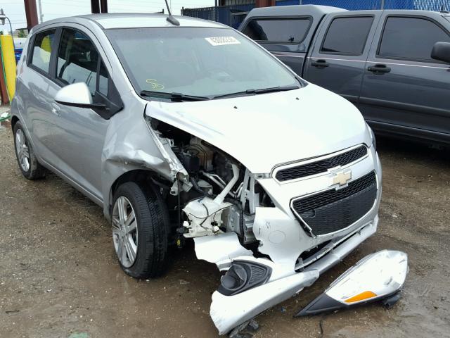 KL8CB6S92EC580632 - 2014 CHEVROLET SPARK LS SILVER photo 1