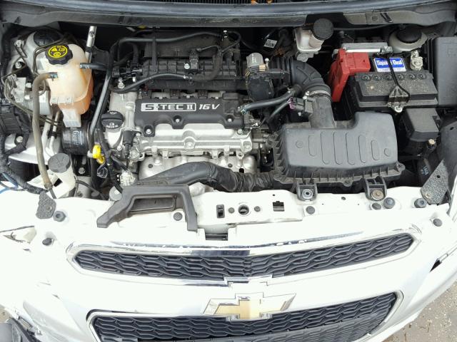 KL8CB6S92EC580632 - 2014 CHEVROLET SPARK LS SILVER photo 7