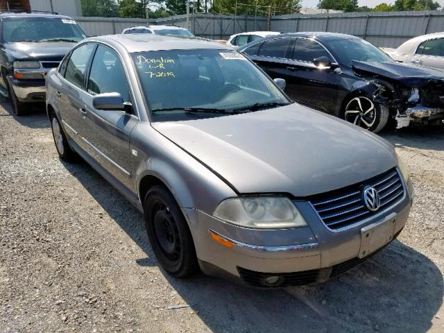 WVWTH63B92P294692 - 2002 VOLKSWAGEN PASSAT GLX GRAY photo 1