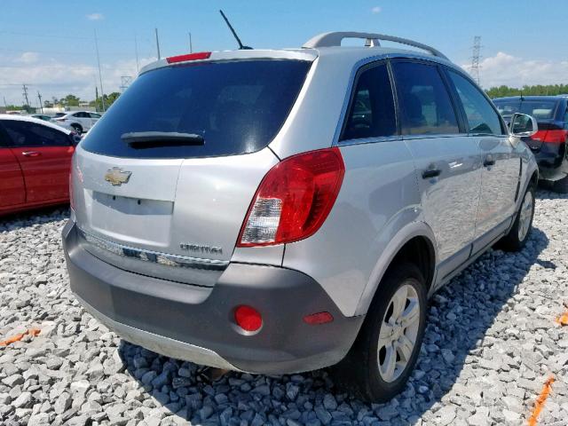 3GNAL2EK7ES625035 - 2014 CHEVROLET CAPTIVA LS 银色 照片 4