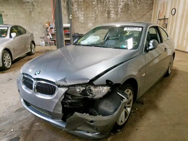 WBAWC73548E067097 - 2008 BMW 335 XI GRAY photo 2