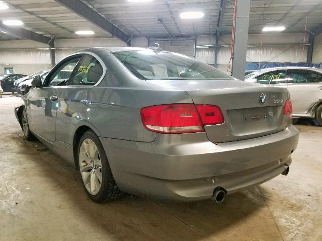 WBAWC73548E067097 - 2008 BMW 335 XI GRAY photo 3