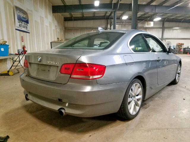 WBAWC73548E067097 - 2008 BMW 335 XI GRAY photo 4