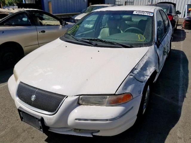 1C3EJ56H5VN625473 - 1997 CHRYSLER CIRRUS LX WHITE photo 2