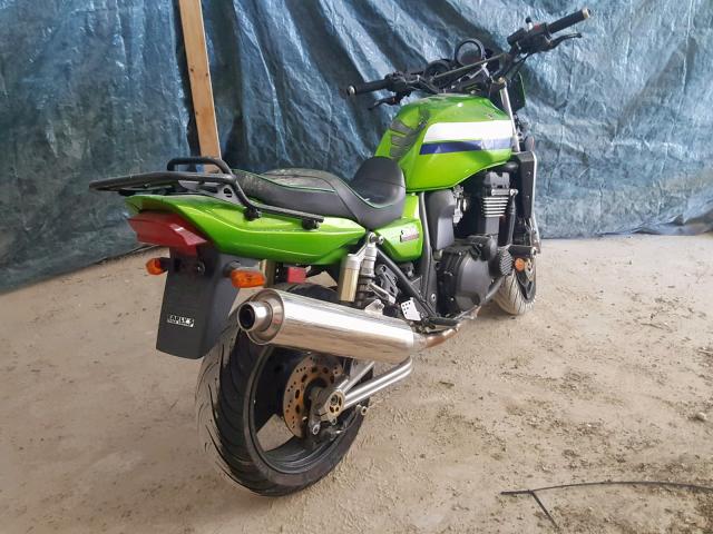 JKAZR9A155A039185 - 2005 KAWASAKI ZR1200 A GREEN photo 4