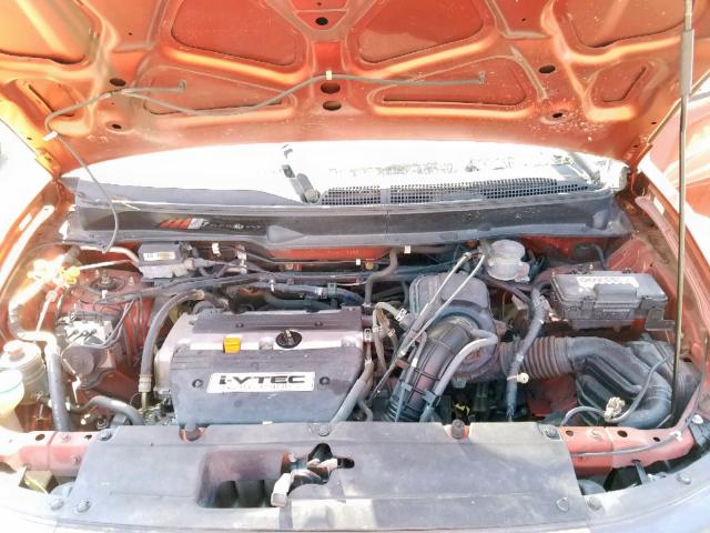 5J6YH17544L013223 - 2004 HONDA ELEMENT EX ORANGE photo 7