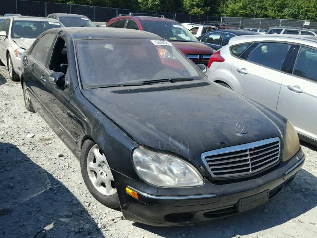 WDBNG70J21A215456 - 2001 MERCEDES-BENZ S 430 BLACK photo 1