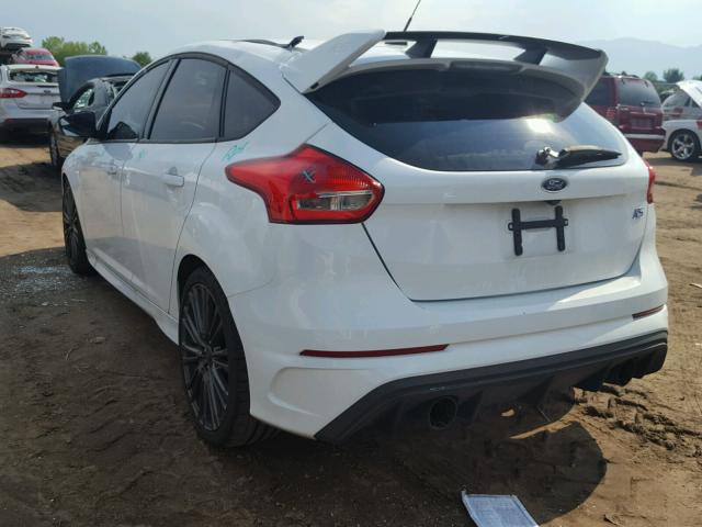 WF0DP3TH9H4122020 - 2017 FORD FOCUS RS WHITE photo 3