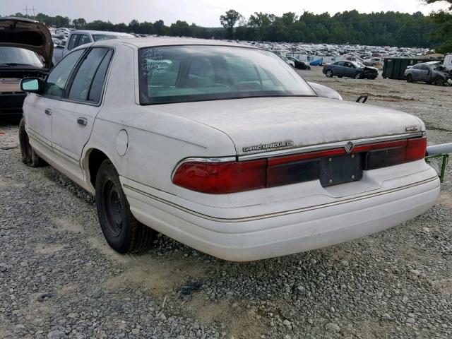 2MELM74W3VX715953 - 1997 MERCURY GRAND MARQ WHITE photo 3