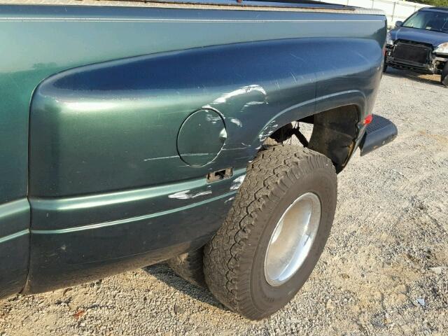 1B7MC33771J257932 - 2001 DODGE RAM 3500 GREEN photo 9