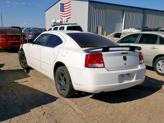 2B3CA3CV2AH100165 - 2010 DODGE CHARGER SX WHITE photo 3