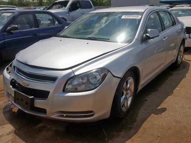 1G1ZH57B594193877 - 2009 CHEVROLET MALIBU 1LT 银色 照片 2