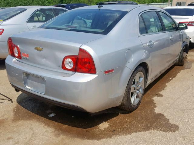 1G1ZH57B594193877 - 2009 CHEVROLET MALIBU 1LT 银色 照片 4