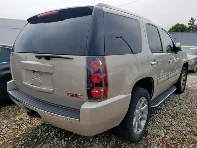 1GKFK63878J125676 - 2008 GMC YUKON DENA GOLD photo 4