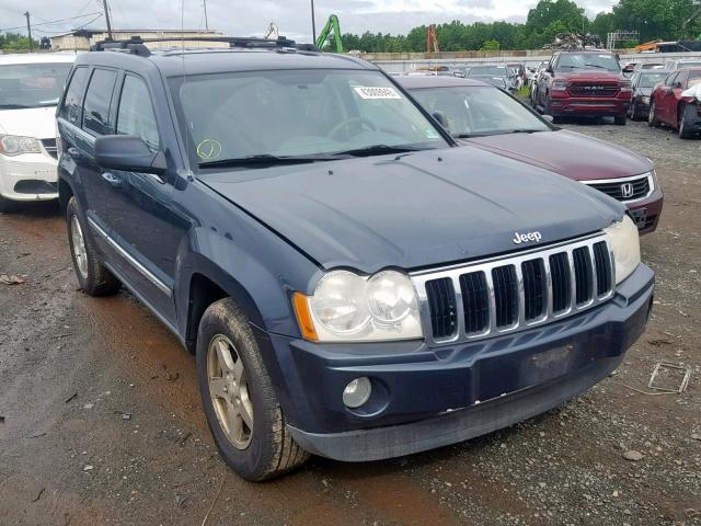 1J4HR58N46C347208 - 2006 JEEP GRAND CHER BLUE photo 1