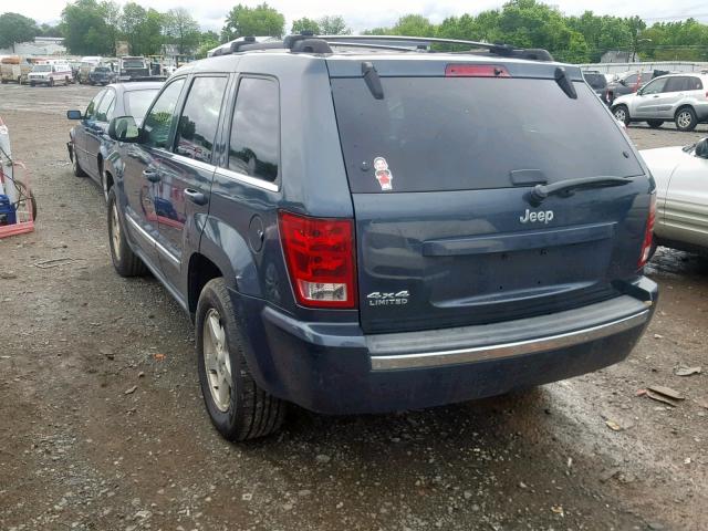 1J4HR58N46C347208 - 2006 JEEP GRAND CHER BLUE photo 3