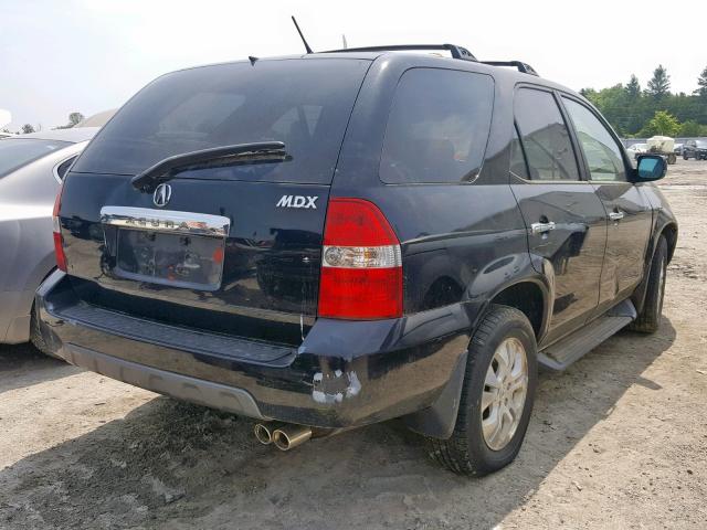 2HNYD18653H000902 - 2003 ACURA MDX TOURIN BLACK photo 4