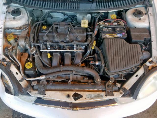 1B3ES46C21D275759 - 2001 DODGE NEON SE WHITE photo 7