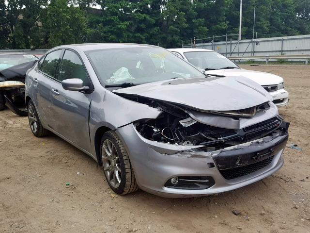 1C3CDFBB3ED745316 - 2014 DODGE DART SXT GRAY photo 1