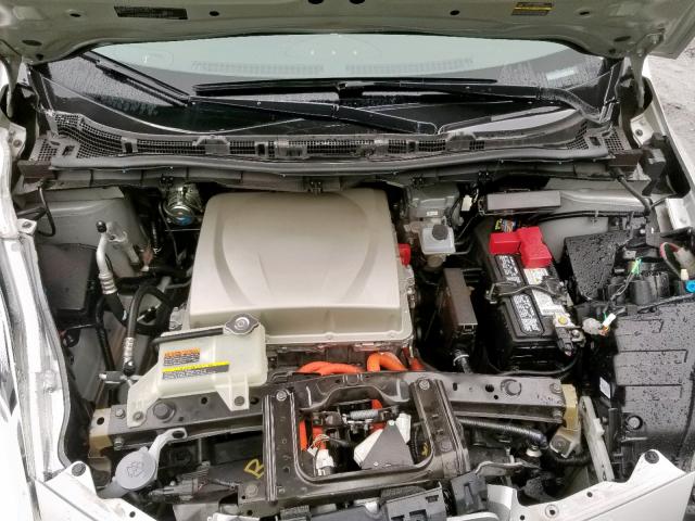 1N4BZ0CP9HC300773 - 2017 NISSAN LEAF S SILVER photo 7