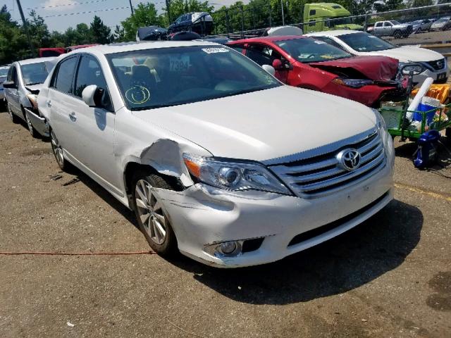 4T1BK3DB3BU391281 - 2011 TOYOTA AVALON BAS WHITE photo 1